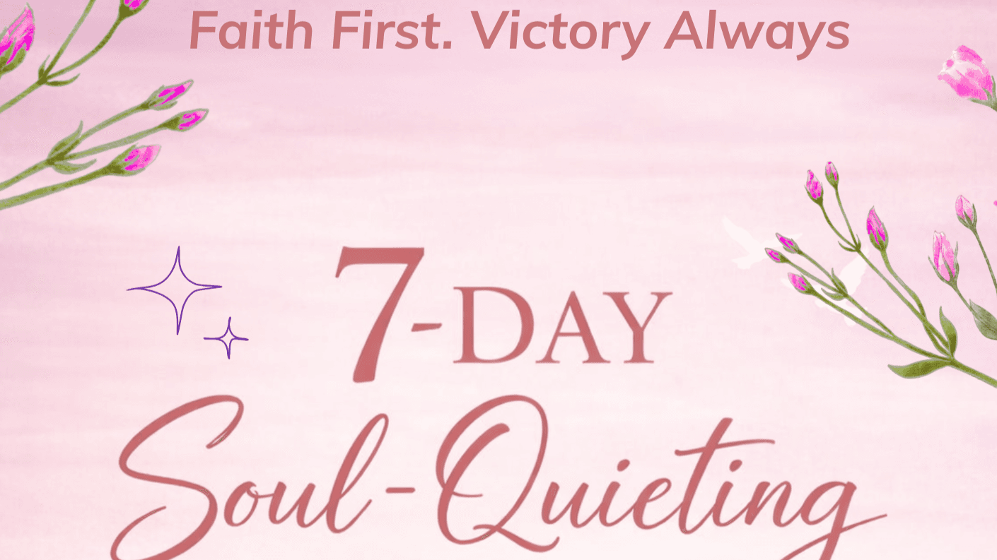 7-Day Soul Quieting Journal Series
