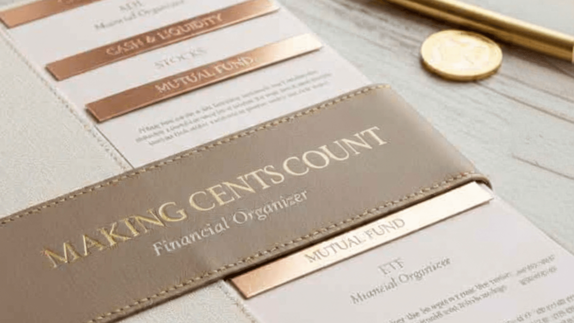 The Making Cents Count Financial Organizer