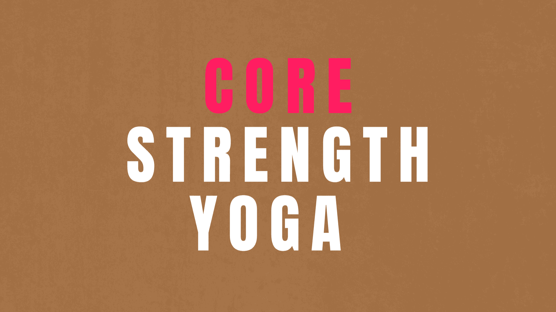 FORTIFY40 1.0: 4-WEEK CORE STRENGTH PROGRAM