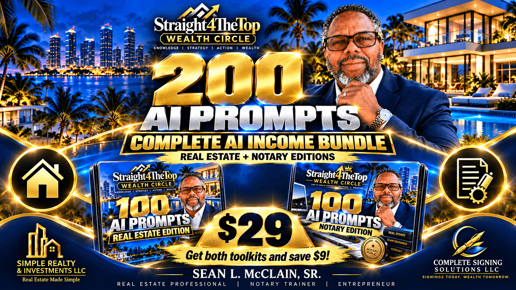 Complete AI Income Bundle — 200 Prompts