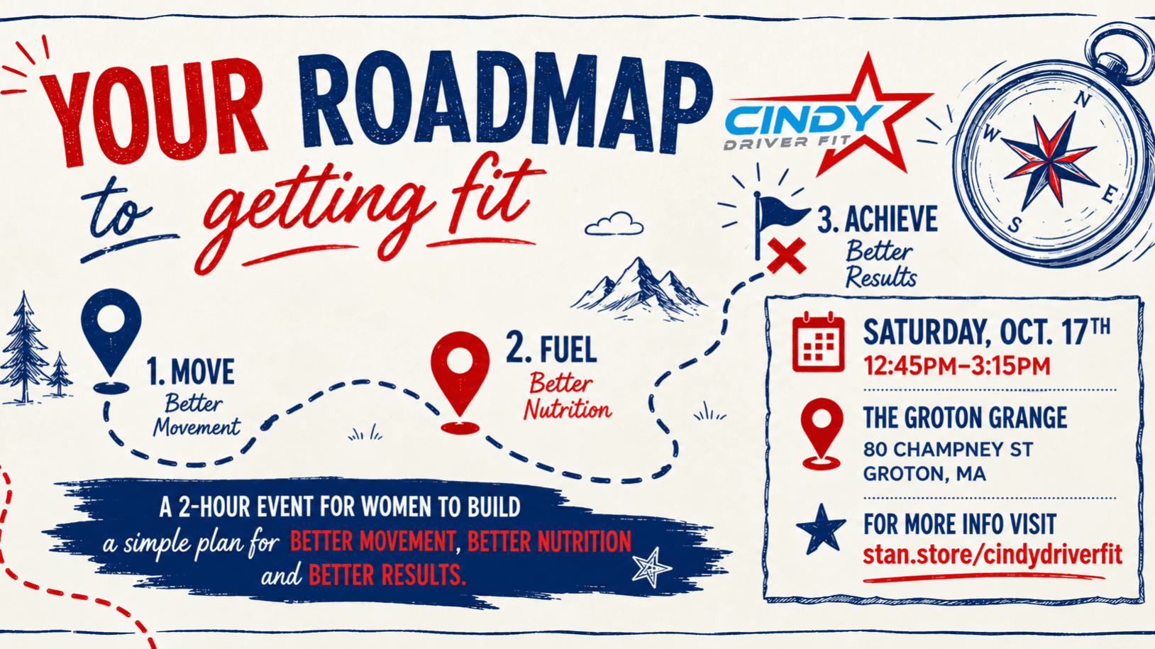 Your Roadmap To Getting Fit Event