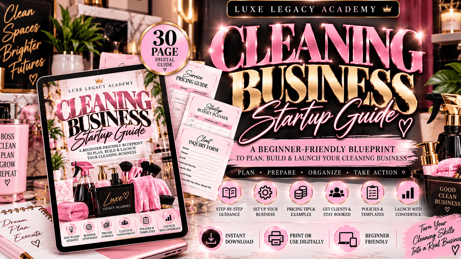 Start Your Cleaning Business!