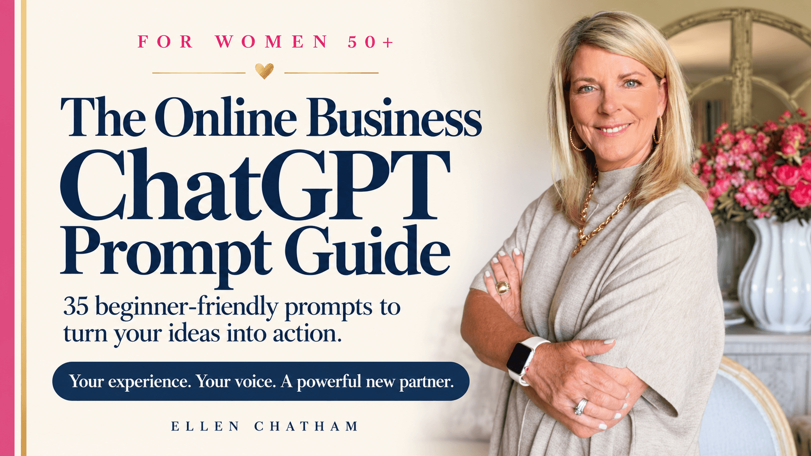 ChatGPT Prompt Guide for Women 50+