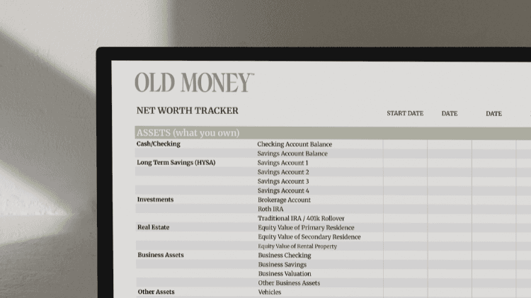 FREE Net Worth Tracker