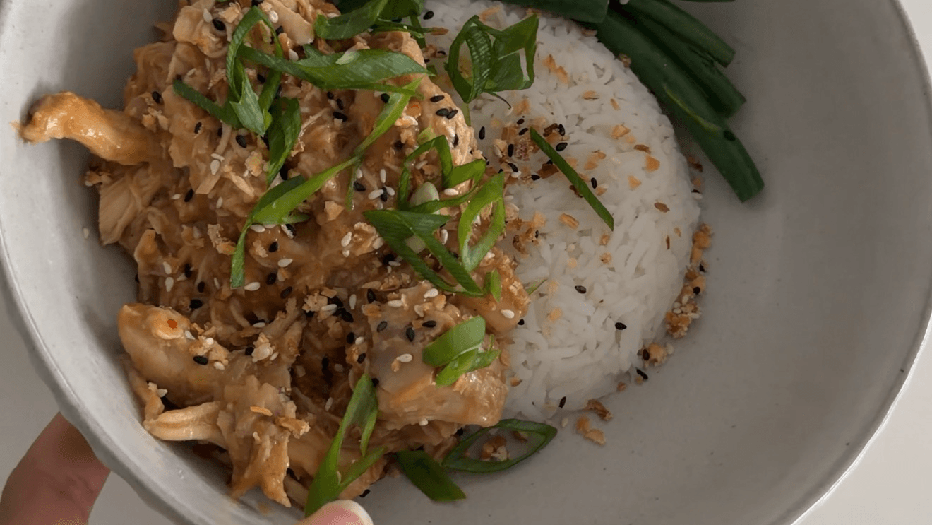 Slow Cooker Peanut Miso Chicken