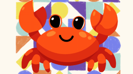 Tiny Crabs | Shape Matching Activity