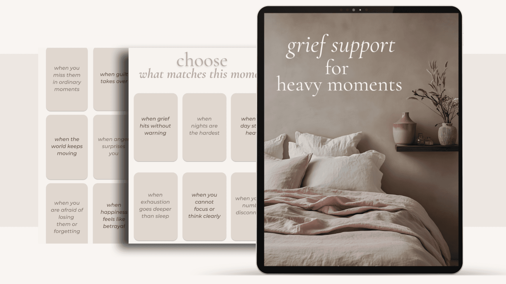 Grief Support for Heavy Moments