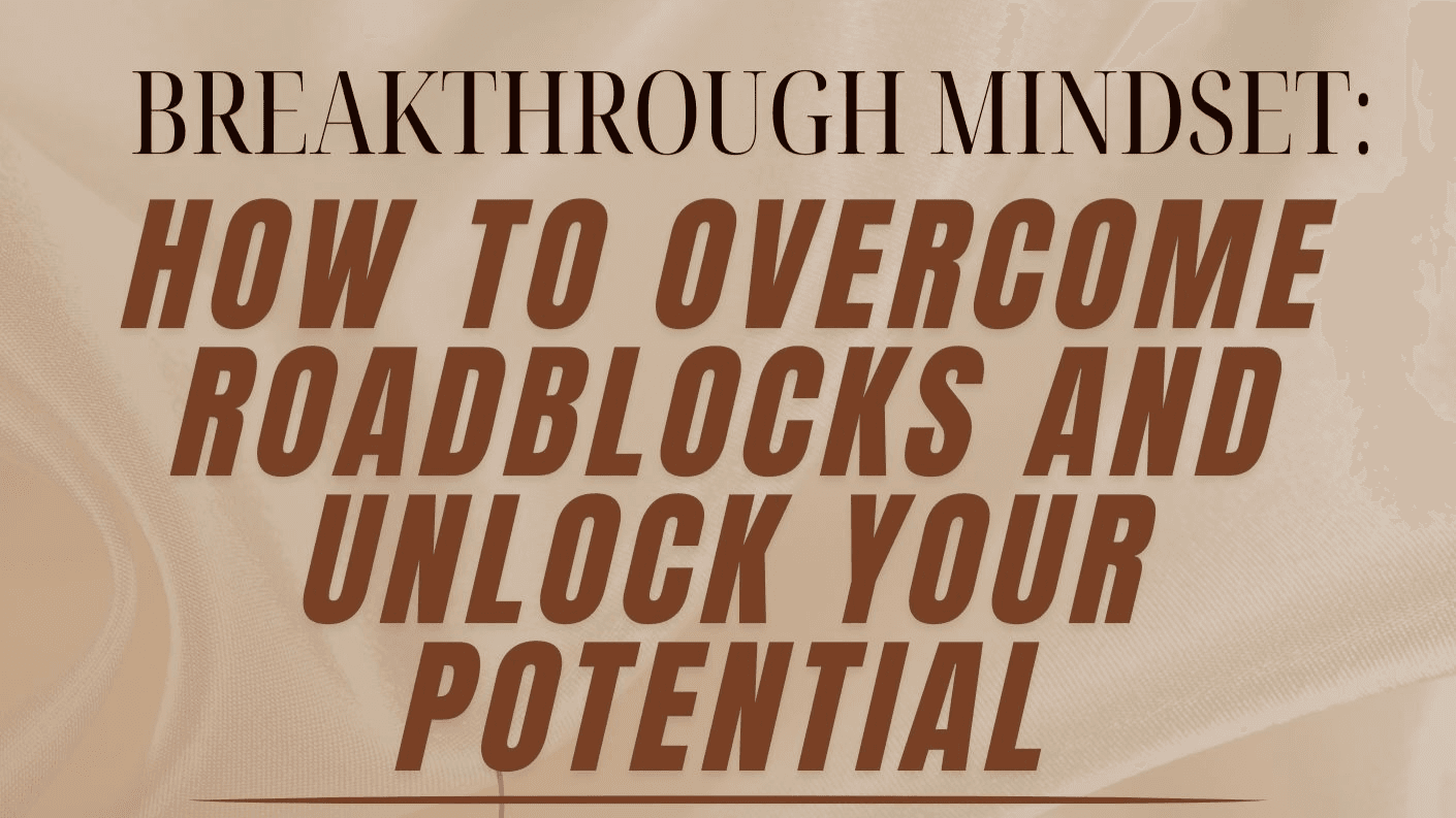 Breakthrough Mindset Journal