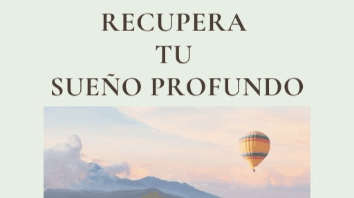 Ebook RECUPERA TU SUEÑO PROFUNDO
