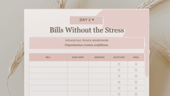The Financial Peace Reset
