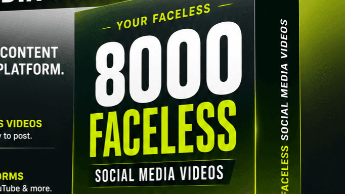 8000 Faceless Videos