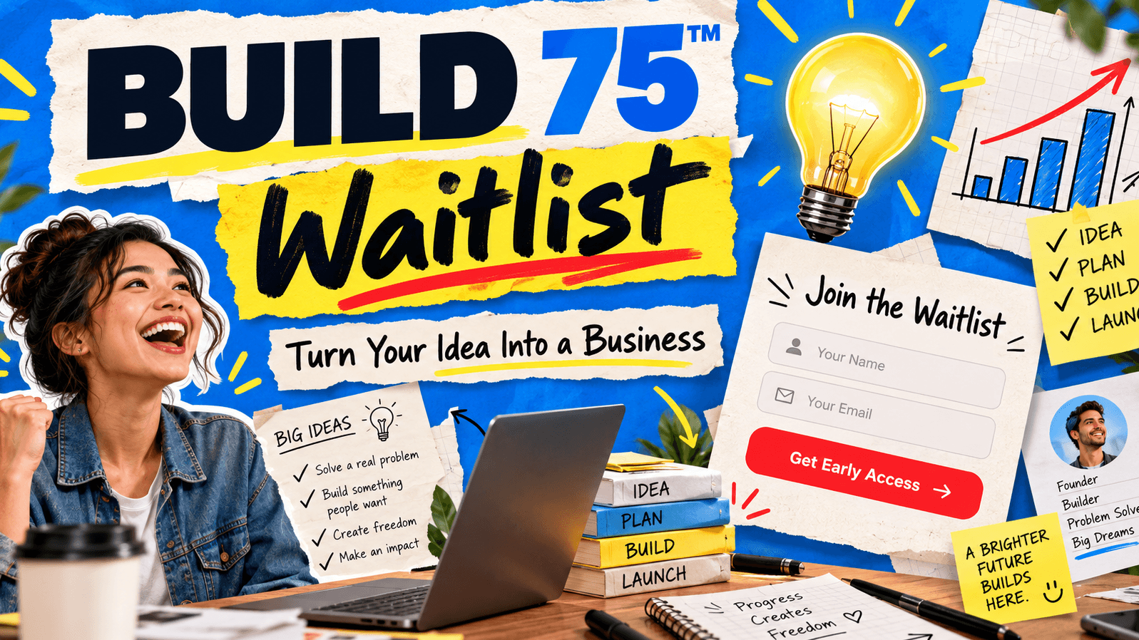 BUILD 75™ Waitlist: Turn Your Idea Into a Business