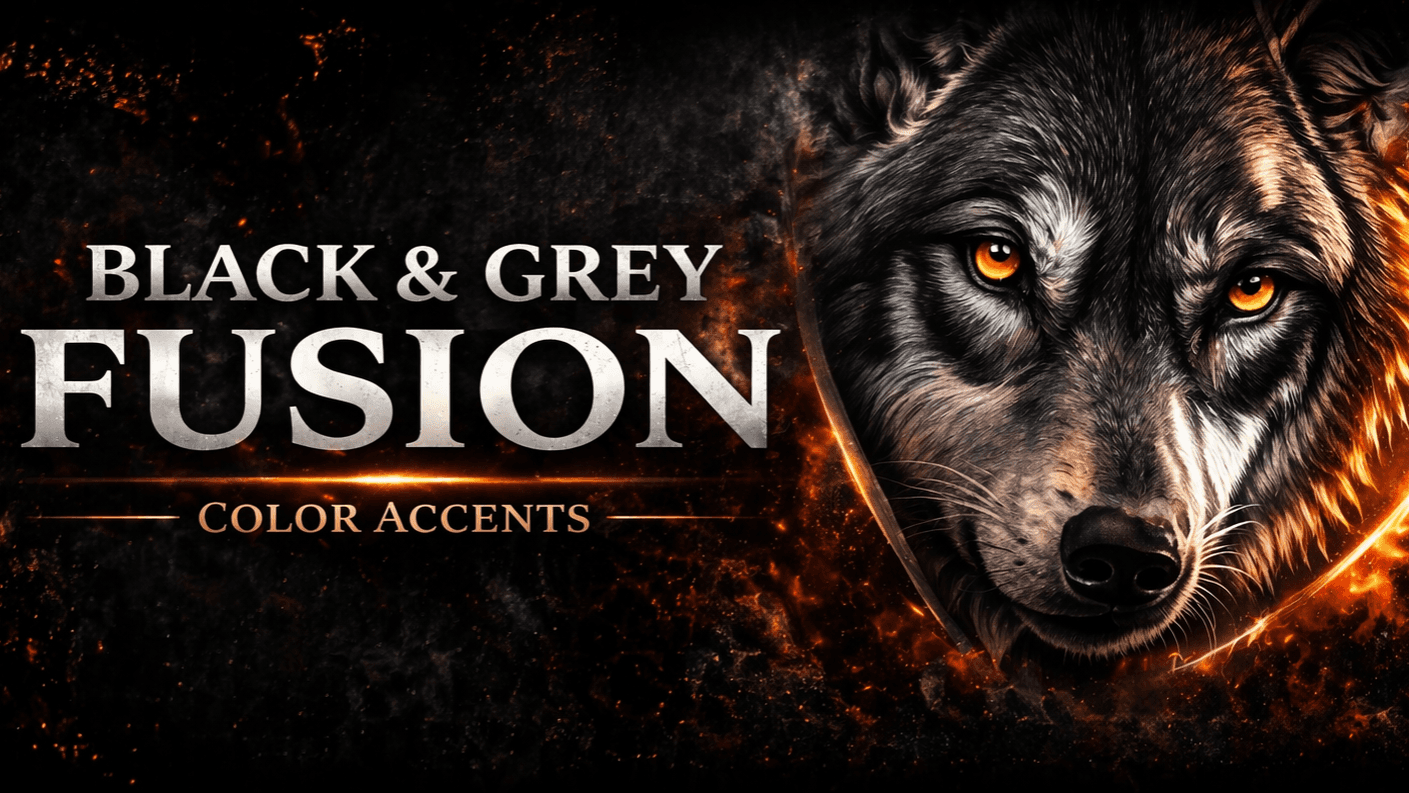 Black & Gray Fusion
