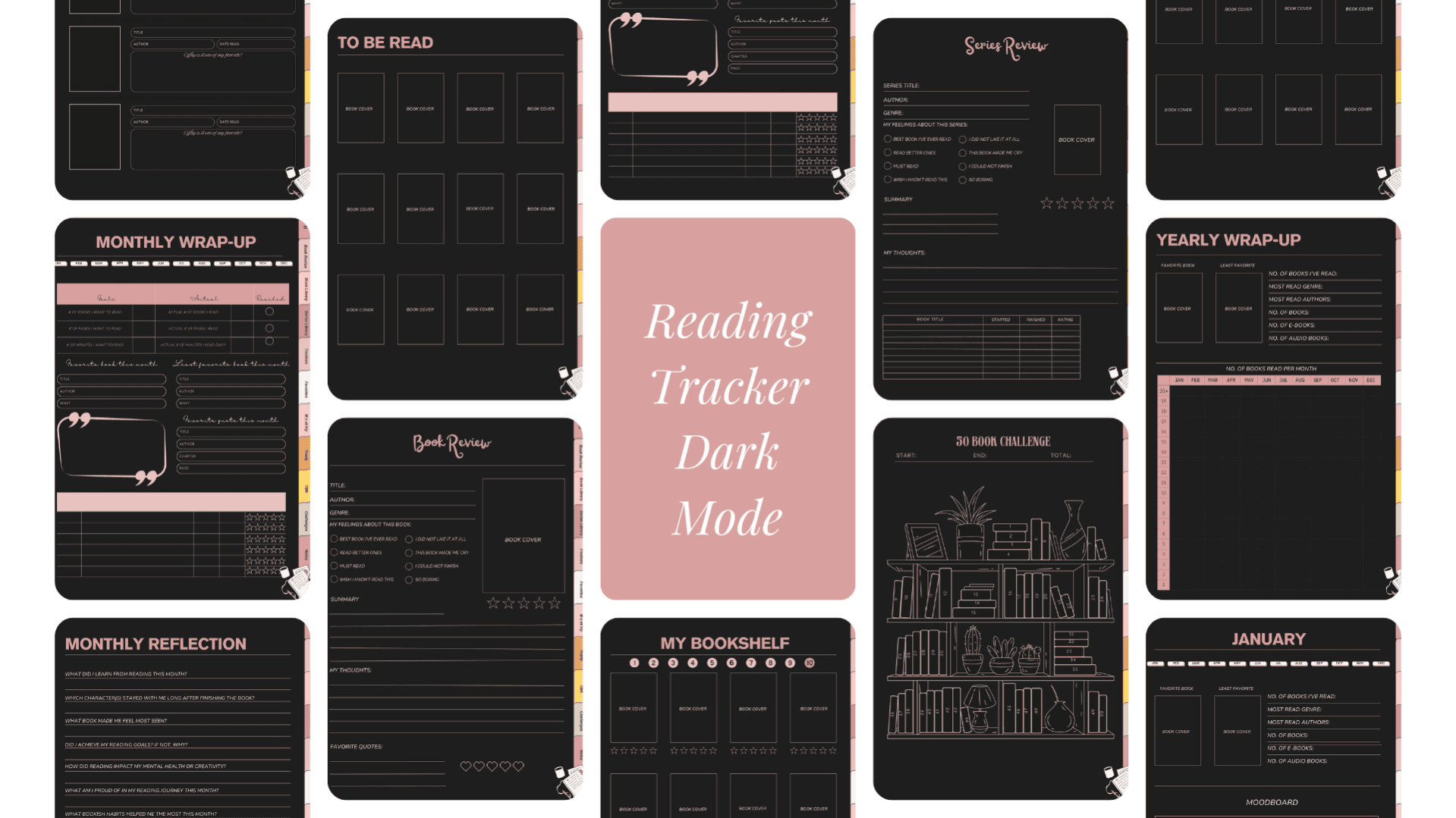 Digital Reading Planner — Personal Use
