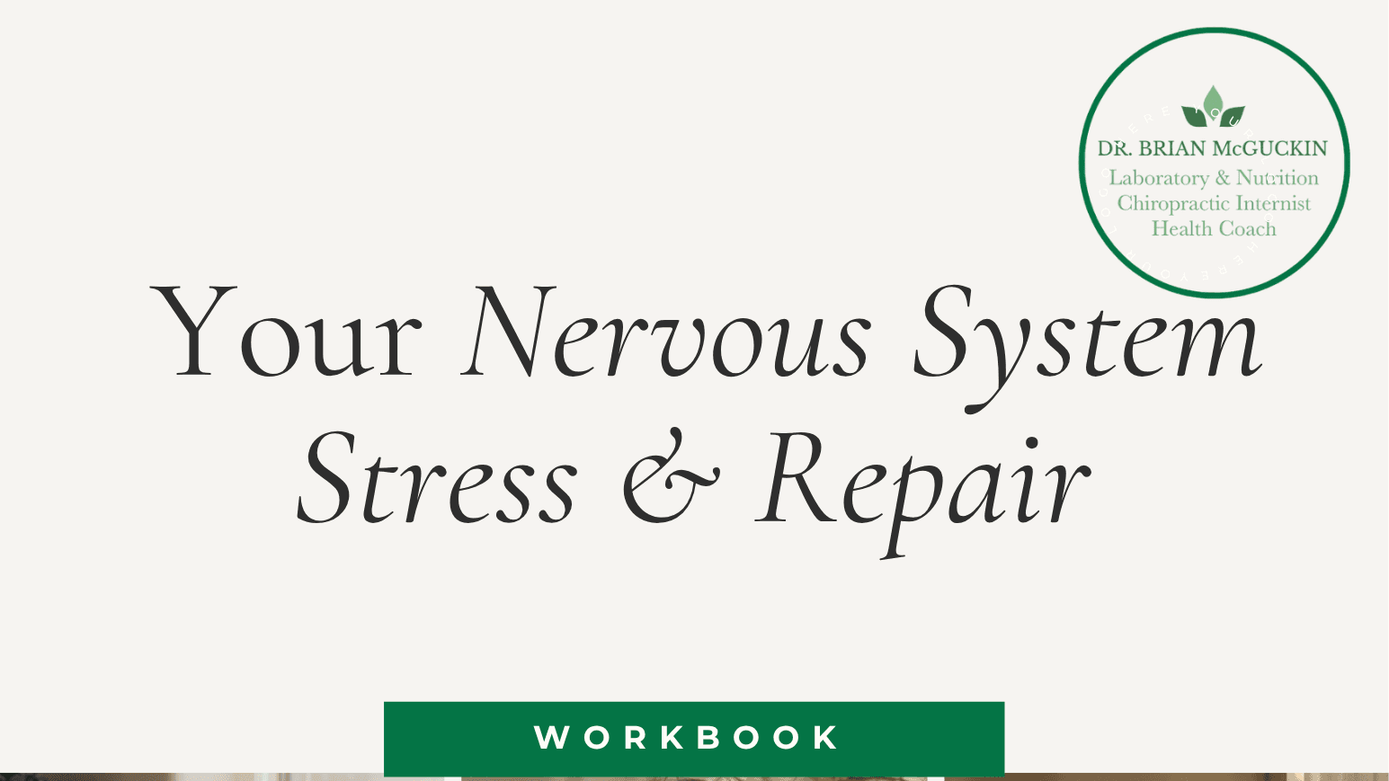 Nervous System De-Stress & Repair