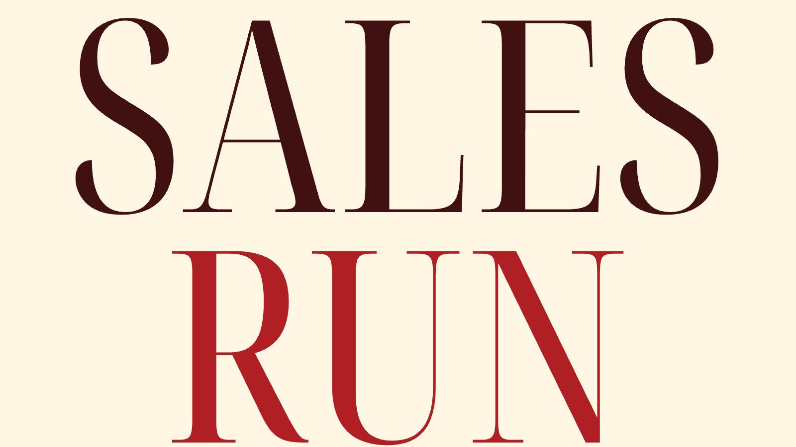 Sales Run Email List 