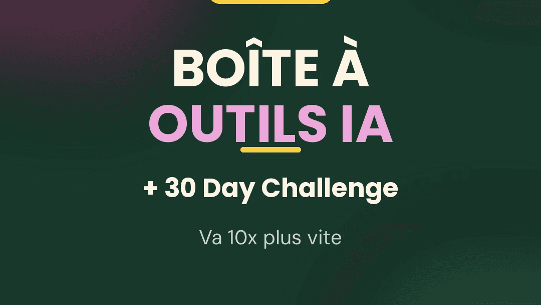Boîte à outils IA