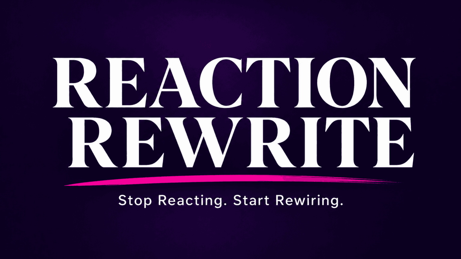 Reaction Rewrite