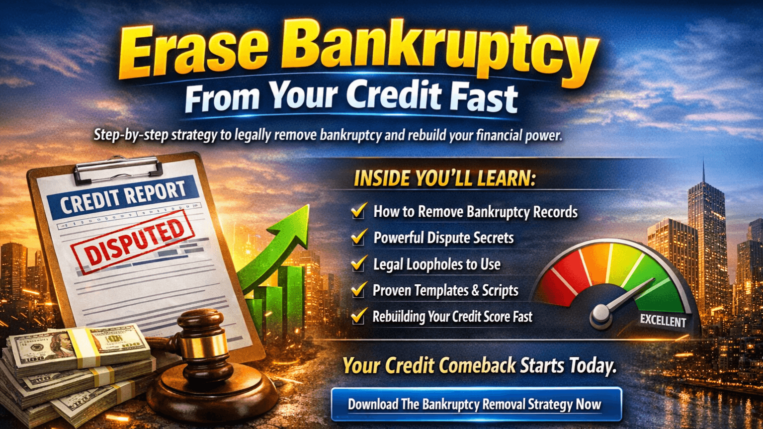 Erase Bankruptcy: Smart Recovery Plan
