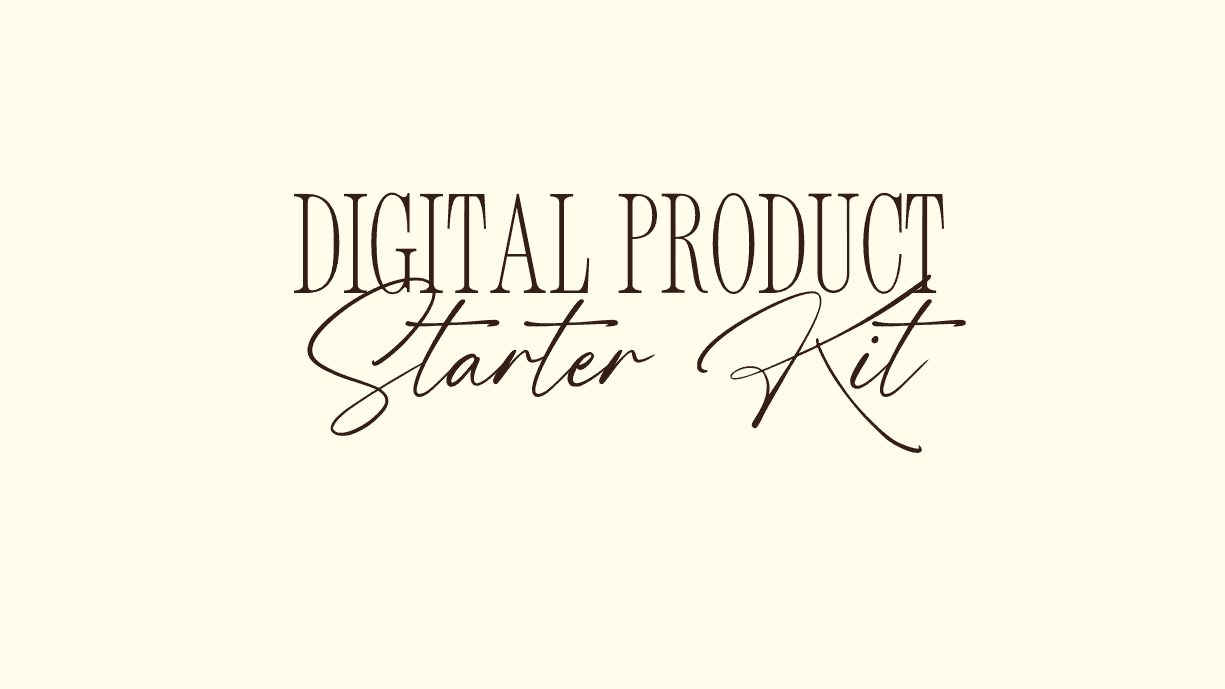 Digital Product Starter Kit