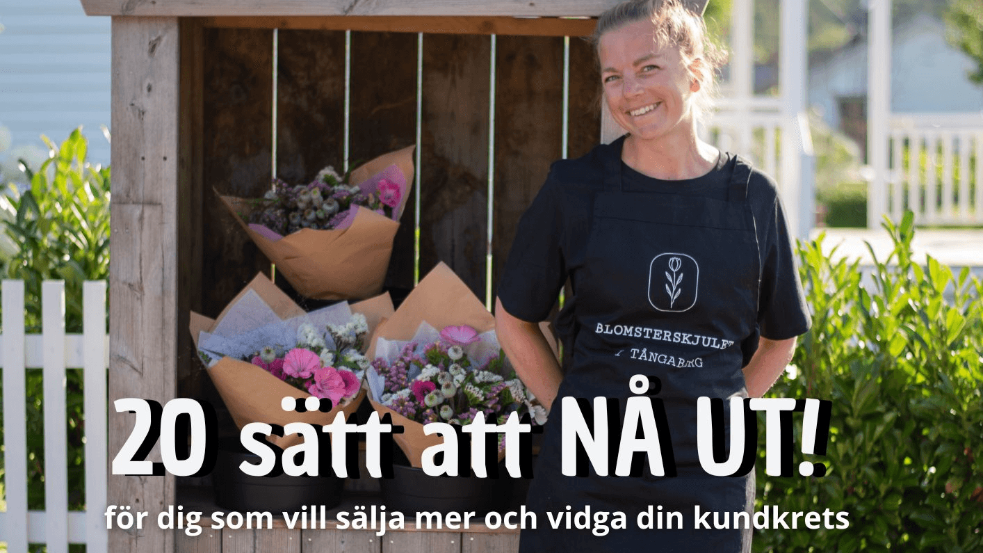 GUIDE - 20 sätt att nå ut