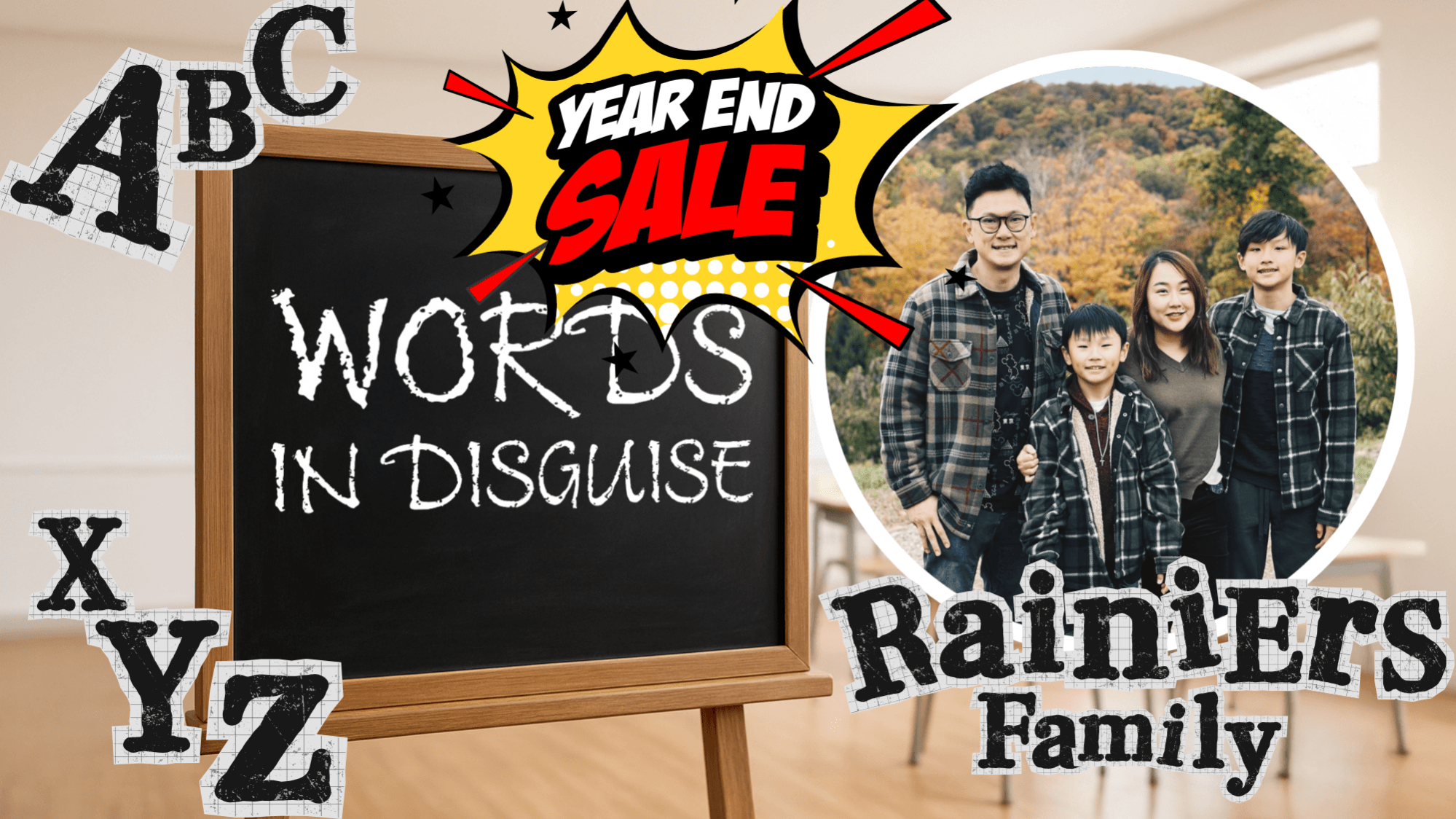 Words in Disguise (END OF YEAR SALES)