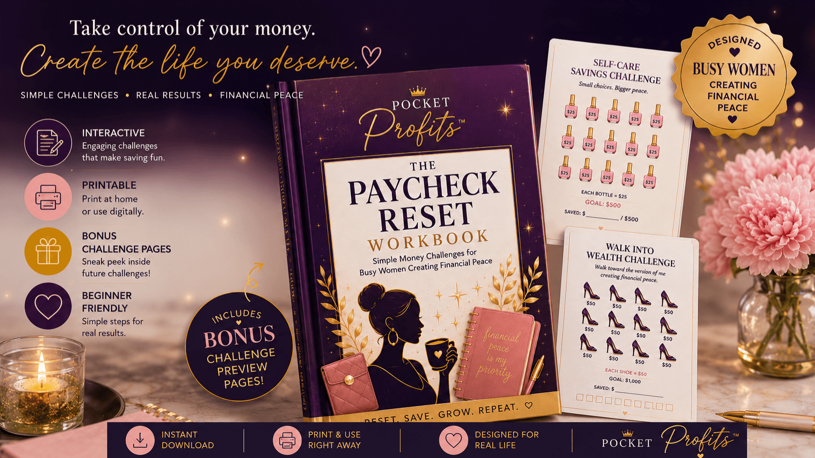 The Paycheck Reset Workbook™