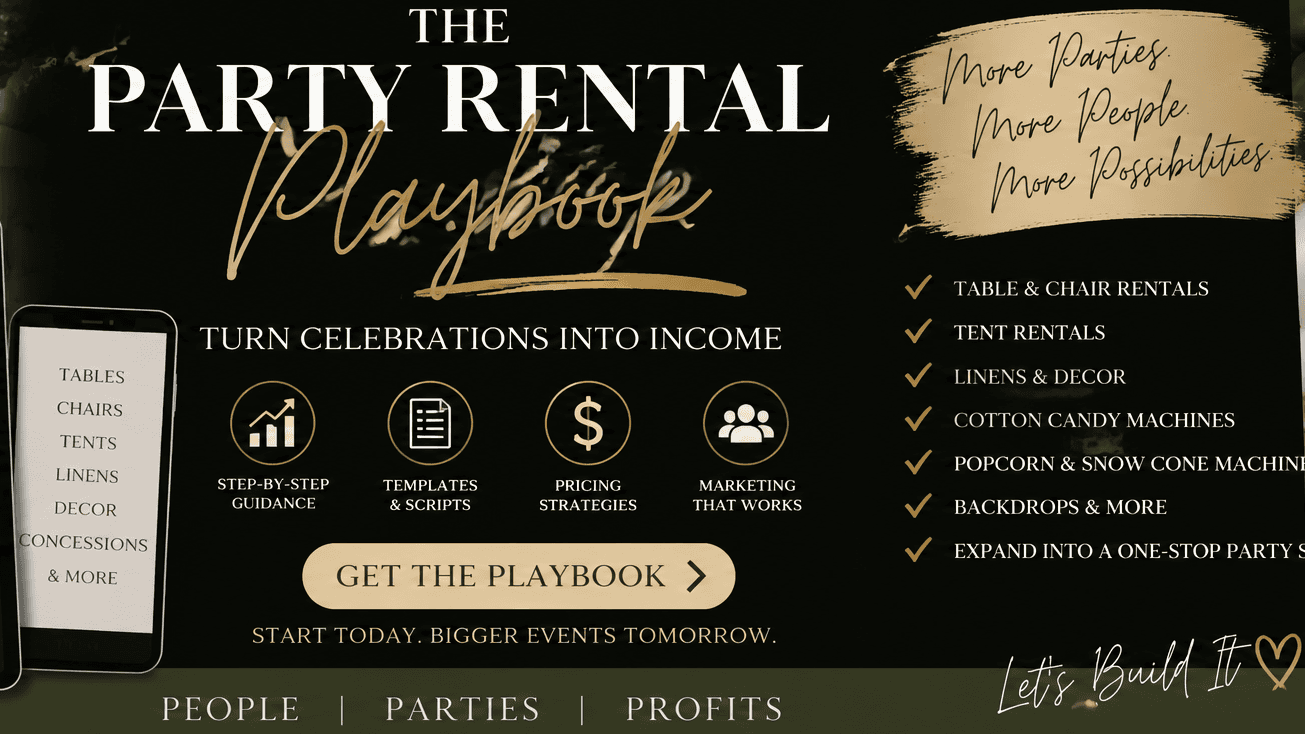 Table & Chair Rental Playbook