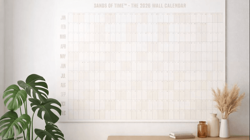 2026 Wall Calendar - Sands of Time™