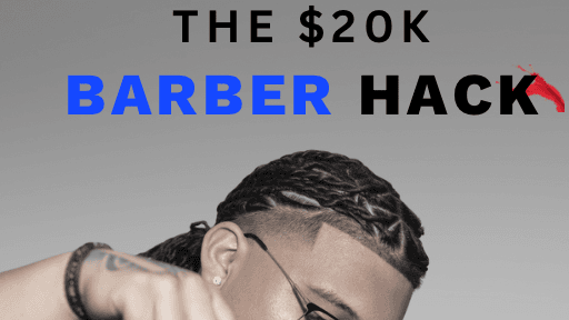 The $20K a month Barber HACK💰
