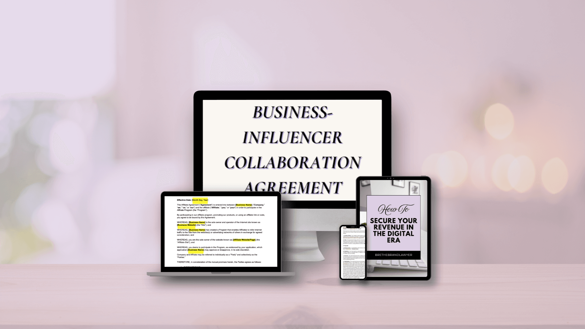 Business-Influencer Collaboration Template