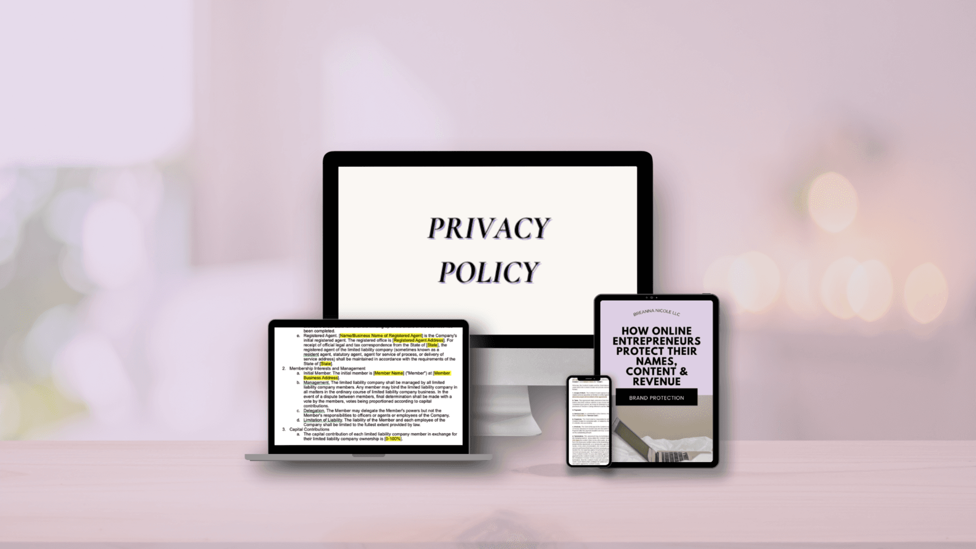 Privacy Policy Template