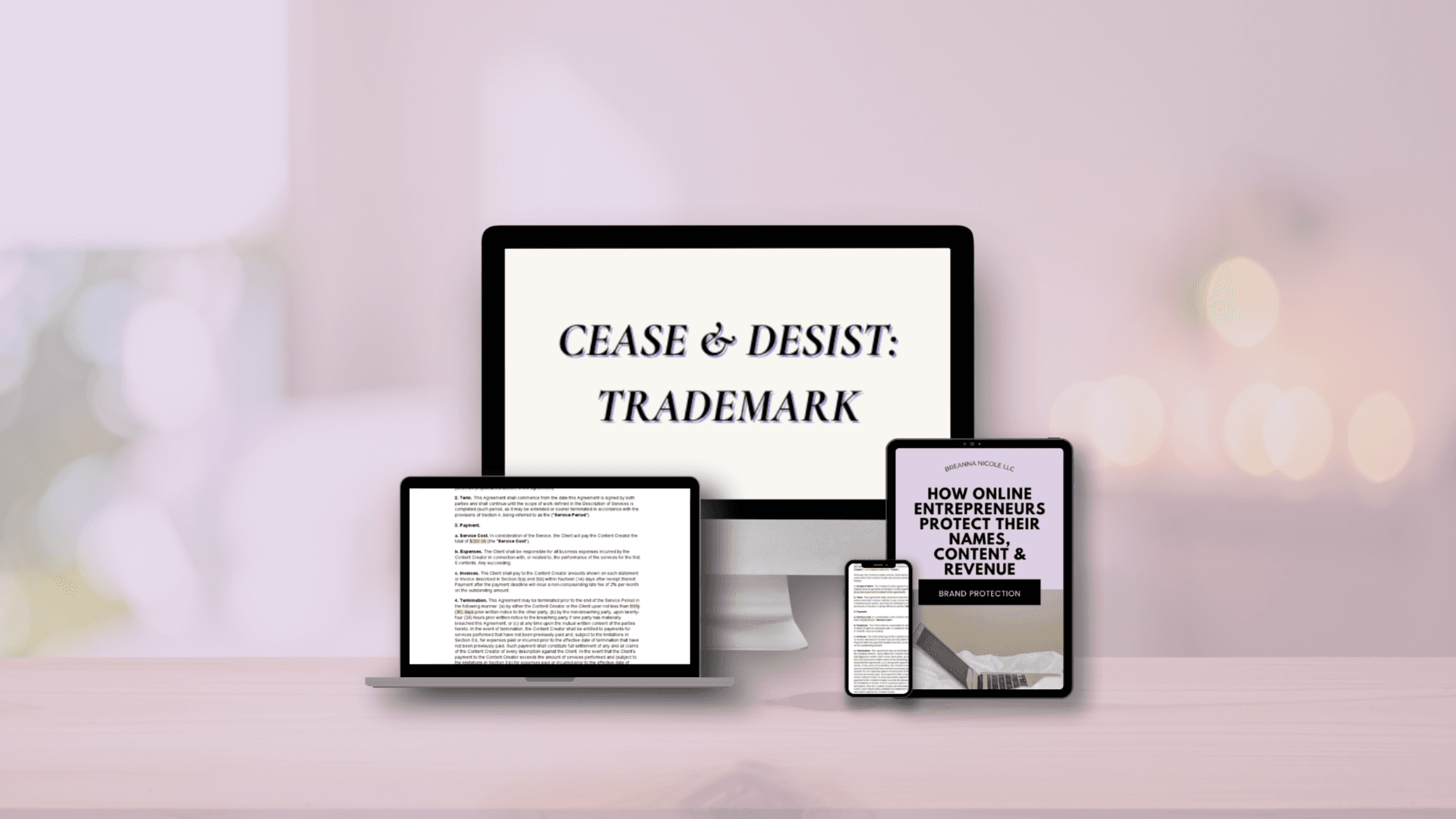Cease & Desist – Trademark Infringement