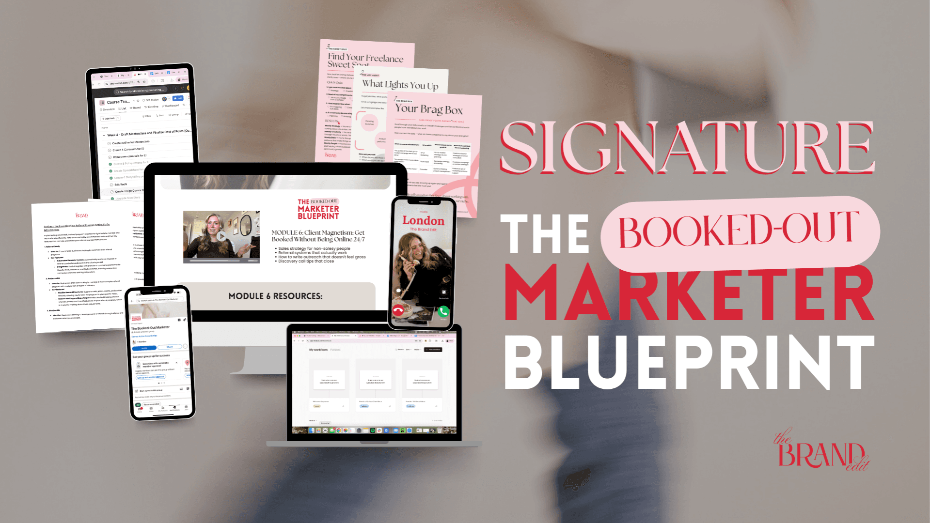 UPGRADE: Signature Booked-Out Marketer Blueprint