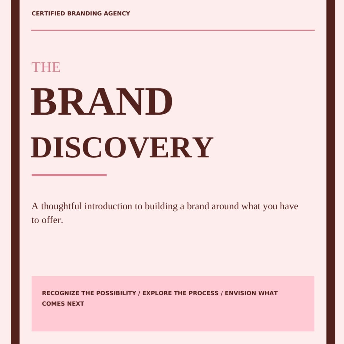 Brand Discovery Guide 