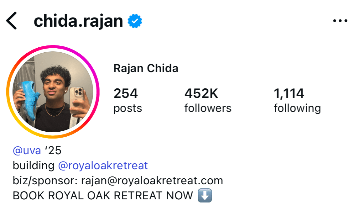 Book a 1:1 Call w/ Rajan