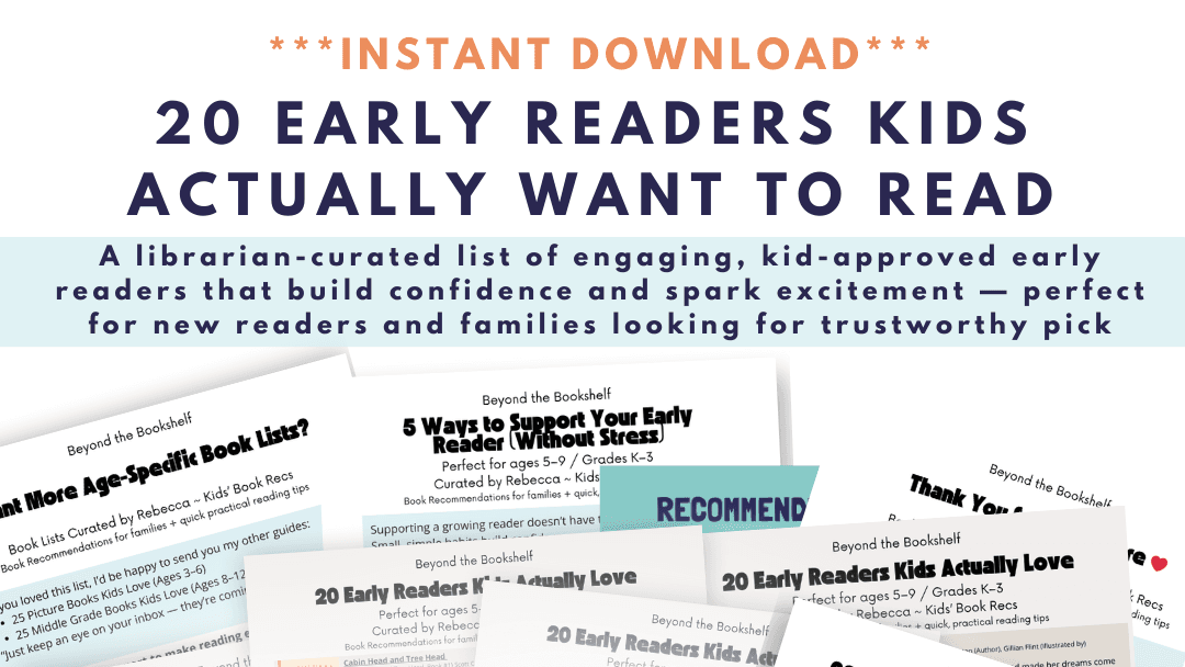 20 Early Reader Books Kids Actually Want to Read