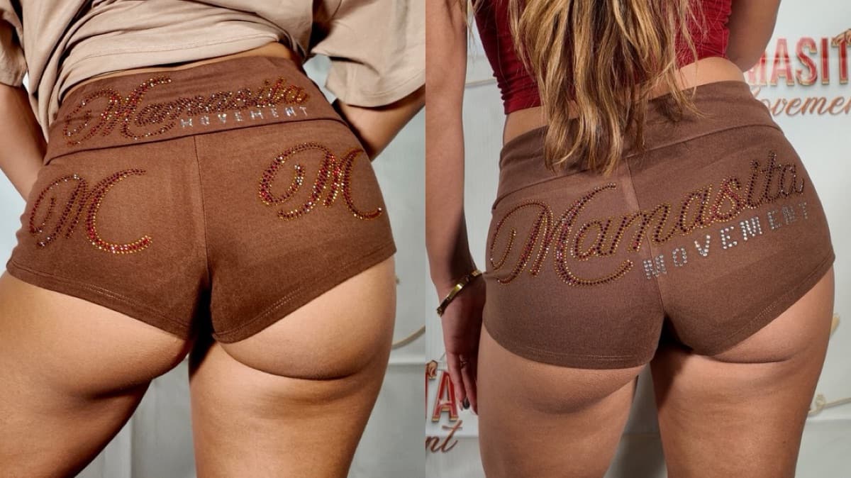 The Mamasita Foldover Trunks (Brown)