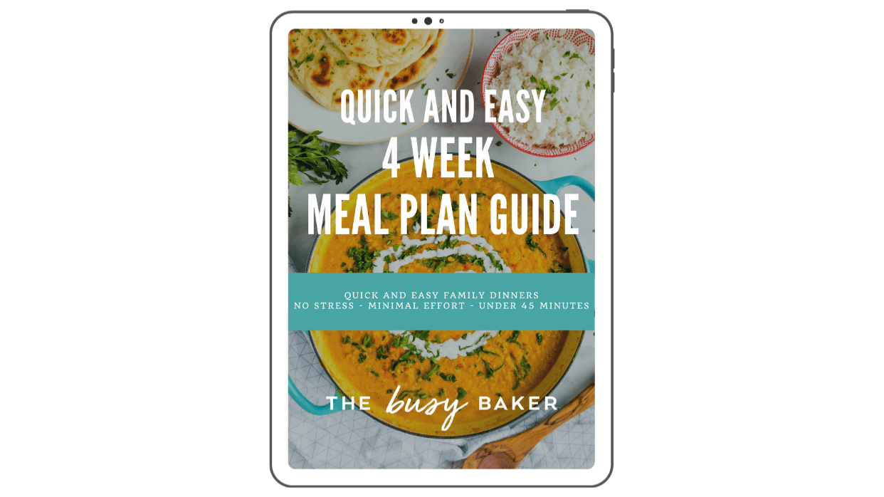 Ultimate Quick and Easy 4-Week Meal Plan