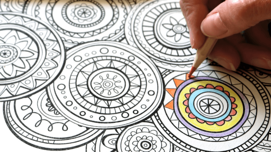 SoCal Serenity: A Mindful Coloring Journey 🌴