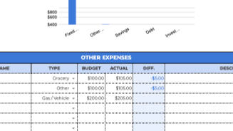 Budget Template + Debt Tracker!