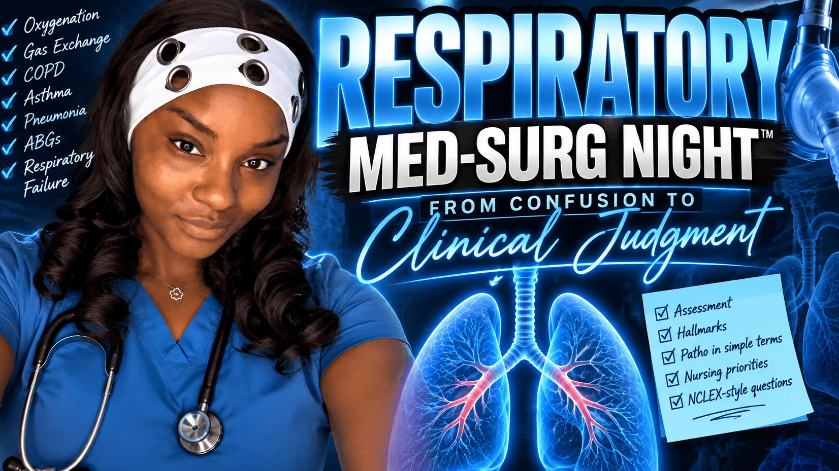 RESPIRATORY NIGHT: From Confusion to Confidence