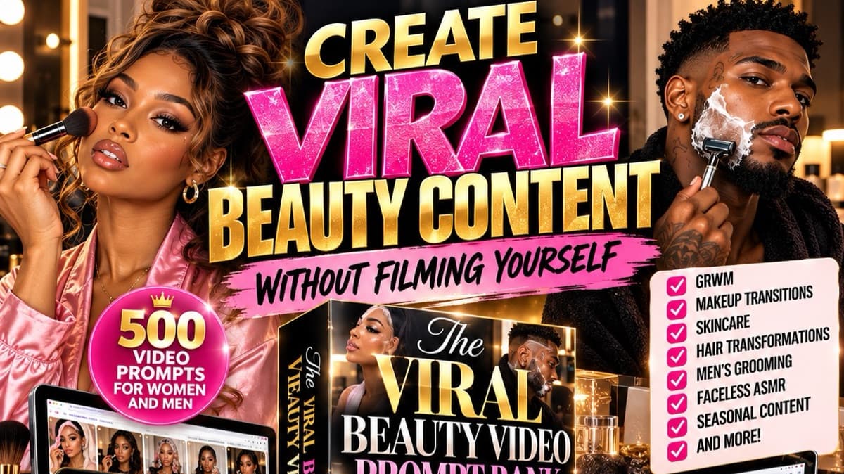 500 Beauty Video Prompts