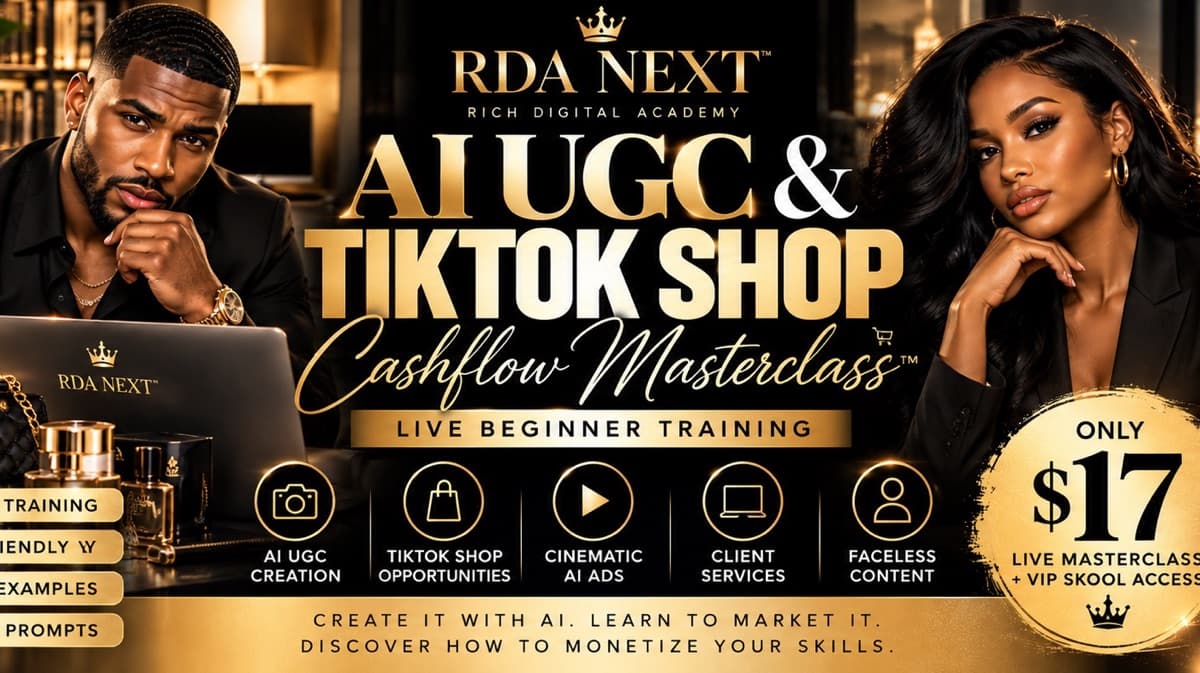 AI UGC & TikTok Shop Cashflow Masterclass™