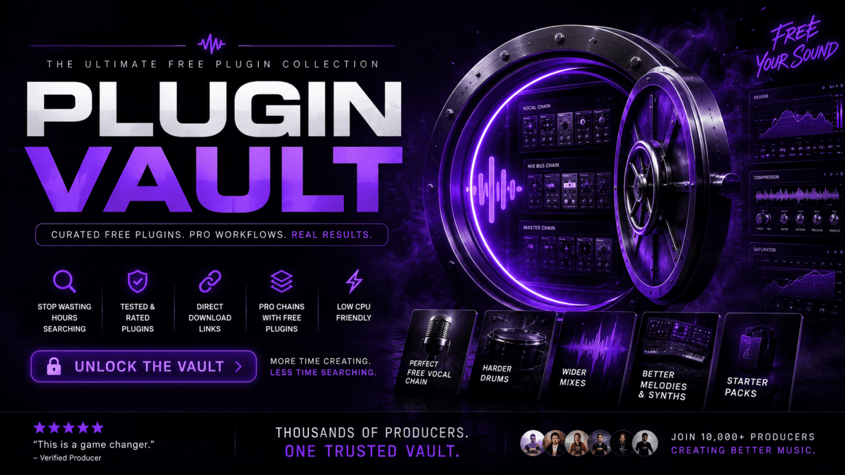  🔐 100+ Free Plugins in One Searchable Tool