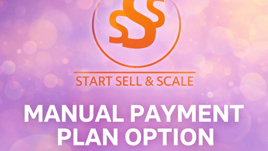 Manual payment plan link