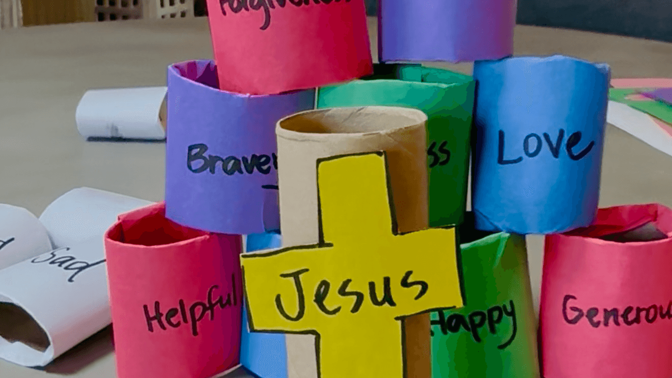 Building Blocks Craft + Bible Lesson