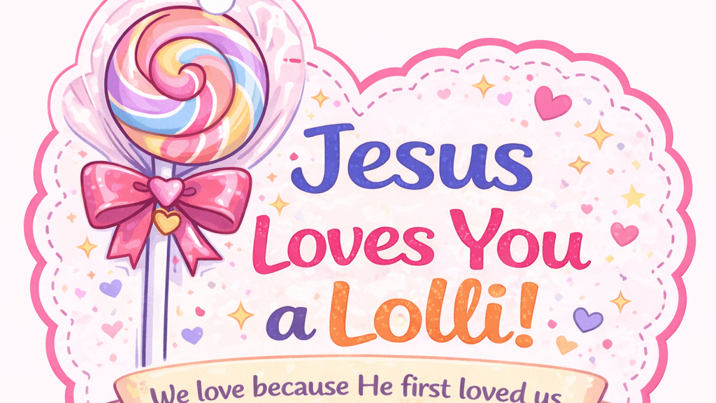 Jesus Loves You a Lolli 