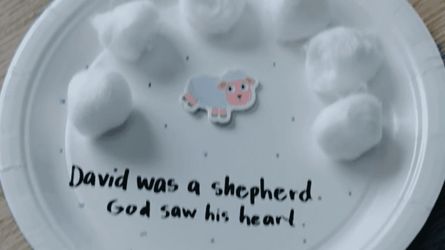 God Knew David, God Knows Me Craft + Bible Lesson