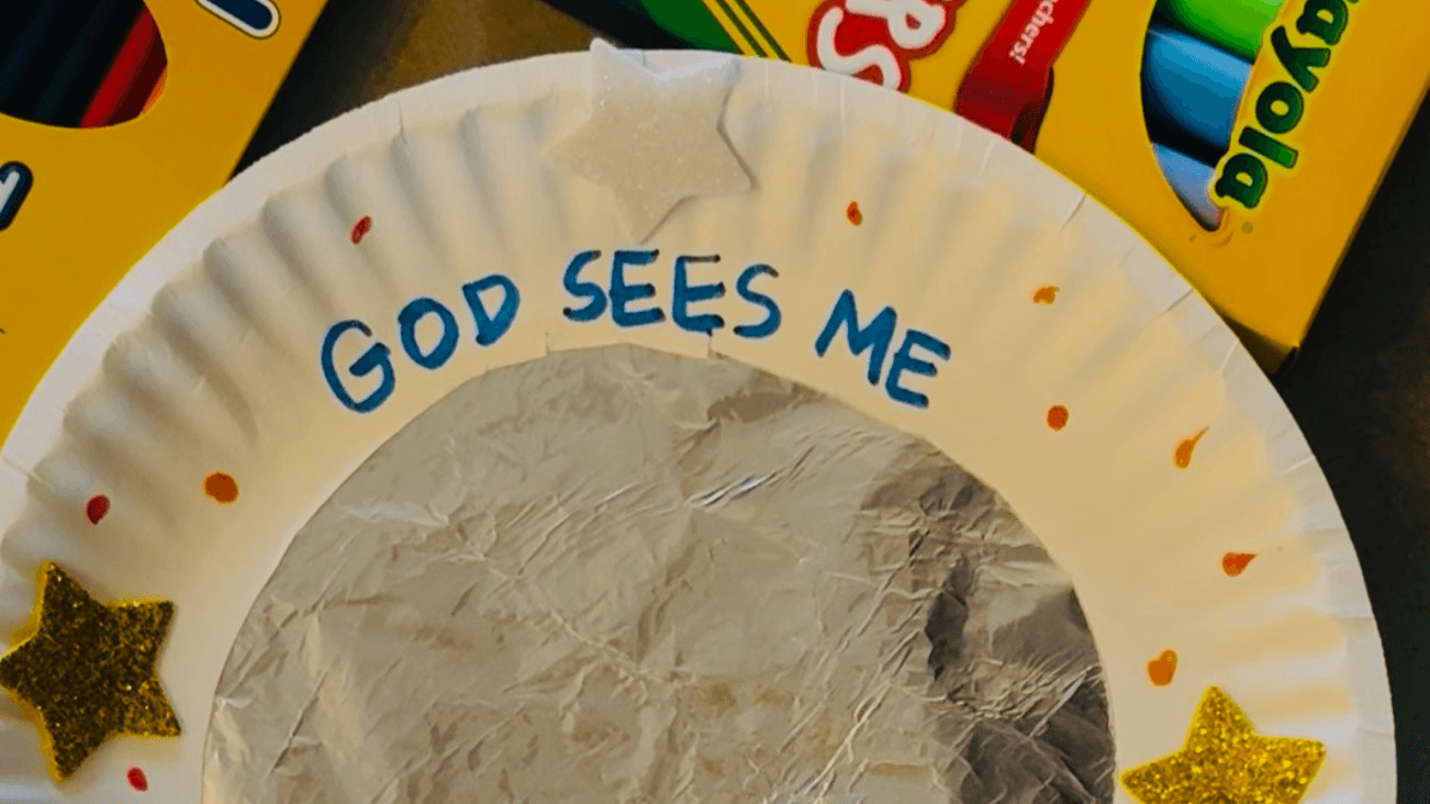 God Sees Me Bible Lesson and Craft Instructions